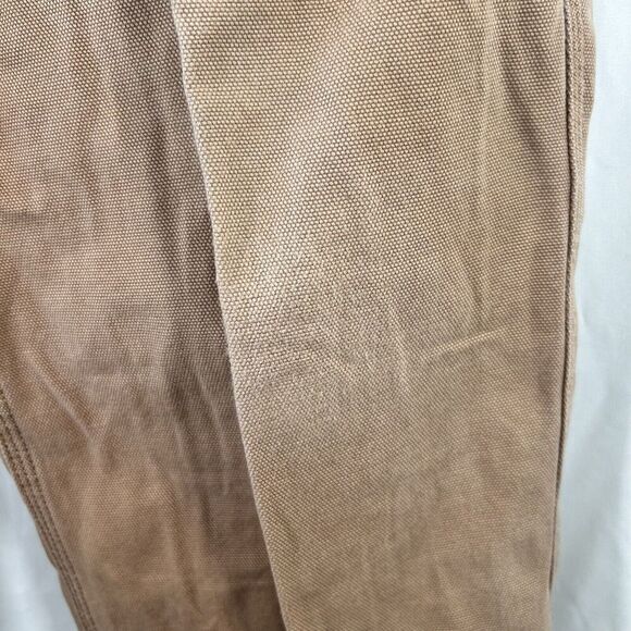 Duluth Cargo Pants Men's 40x32 Brown Canvas Button Zip 100% Cotton - Picture 4 of 13